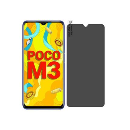Privacy Screen Protector Compatible for Poco M3 Pro 5G 128GB - Matte Finish