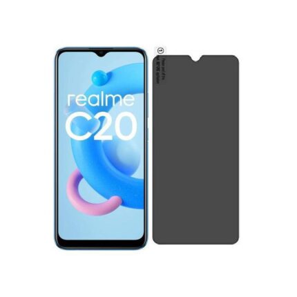 Privacy Screen Protector Compatible for Realme C20 - Matte Finish