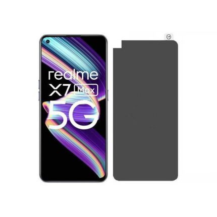 Privacy Screen Protector Compatible for Realme X7 Max - Matte Finish