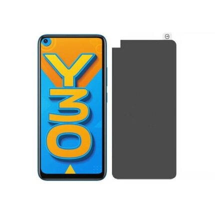 Privacy Screen Protector Compatible for Vivo Y30 6GB RAM - Matte Finish