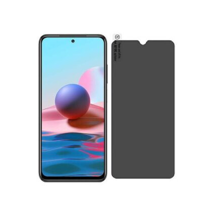 Privacy Screen Protector Compatible for Xiaomi Redmi Note 10 Pro 8GB RAM - Matte Finish
