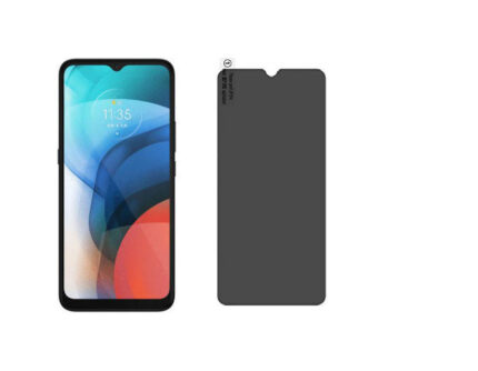 Privacy Screen Protector Compatible for Motorola E9 - Matte Finish