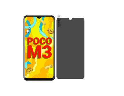 Privacy Screen Protector Compatible for Poco POCO M3 - Matte Finish