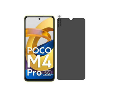 Privacy Screen Protector Compatible for Poco POCO M4 Pro 5G - Matte Finish