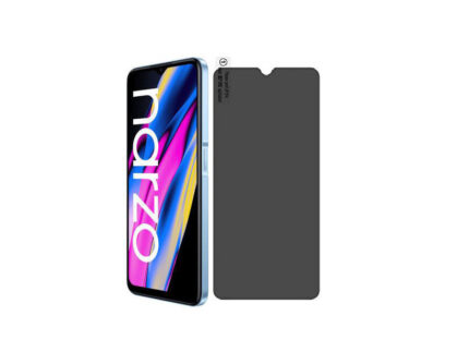 Privacy Screen Protector Compatible for Realme Narzo 50A Prime - Matte Finish