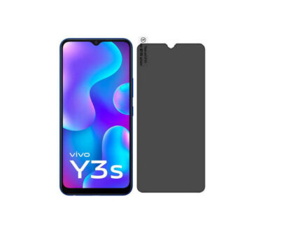 Privacy Screen Protector Compatible for Vivo Y3s - Matte Finish