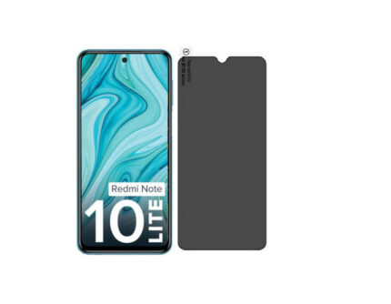 Privacy Screen Protector Compatible for Xiaomi Redmi Note 10 Lite - Matte Finish